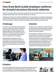 Preview of the Erste Bank Case Study