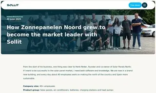 Preview of the Zonnepanelen Noord Case Study