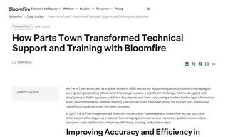 Preview of the Parts Town Case Study