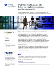Preview of the Parkview Health Case Study