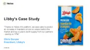 Preview of the Libby's Case Study