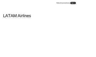 Preview of the LATAM Airlines Case Study