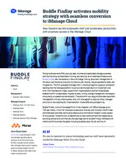 Preview of the Buddle Findlay Case Study