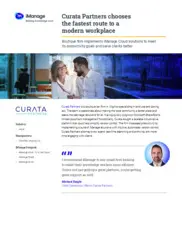 Preview of the Curata Partners Case Study