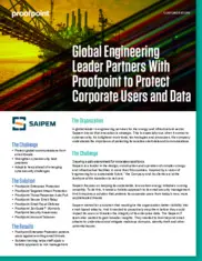 Preview of the Saipem Case Study