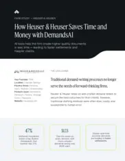 Preview of the Heuser and Heuser, LLP Case Study