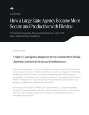 Preview of the Major U.S. State Agency Case Study