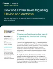 Preview of the Bennett Injury Law Case Study