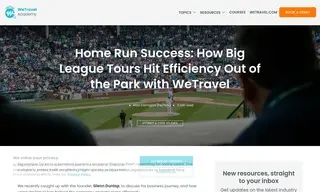 Preview of the Big League Tours Case Study