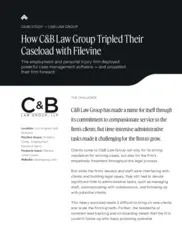 Preview of the C&B Law Group Case Study