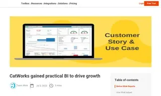 Preview of the CatWorks Case Study