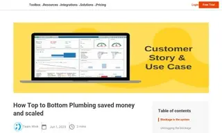 Preview of the Top to Bottom Plumbing Case Study
