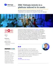 Preview of the DNA Vietnam LLC Case Study