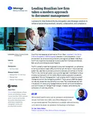 Preview of the Lazzareschi, Hilal, Bolina & Rocha Advogados Case Study