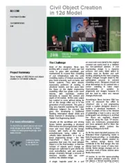 Preview of the AECOM Case Study