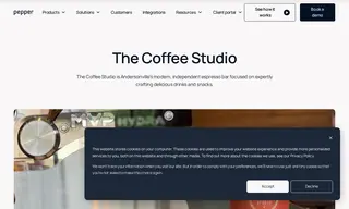 Preview of the The Coffee Studio Case Study