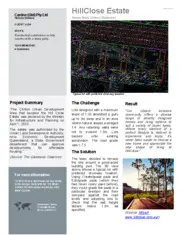 Preview of the Cardno (Qld) Pty Ltd Case Study