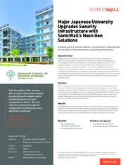 Preview of the Graduate School of Frontier Sciences Case Study
