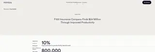 Preview of the F100 Insurance Company Case Study