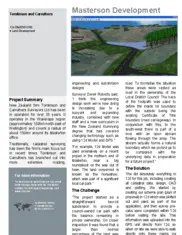 Preview of the Tomlinson and Carruthers Surveyors Ltd Case Study