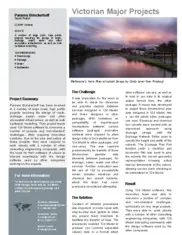 Preview of the Parsons Brinckerhoff Pty Ltd Case Study