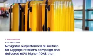 Preview of the Luggage Retailer Company Case Study