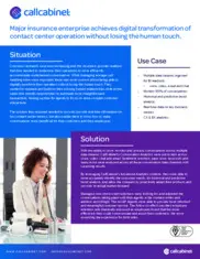 Preview of the Major Insurance Enterprise Case Study