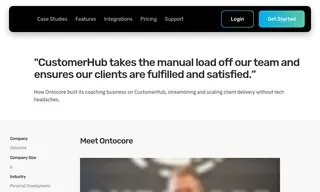 Preview of the Ontocore Case Study