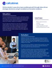 Preview of the Large Online Retailer Case Study