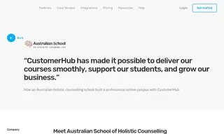 Preview of the Australian School of Holistic Counselling Case Study