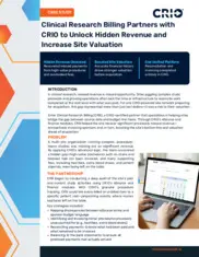 Preview of the Clinical Research Billing Case Study