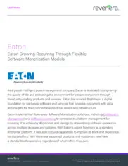 Preview of the Eaton Case Study