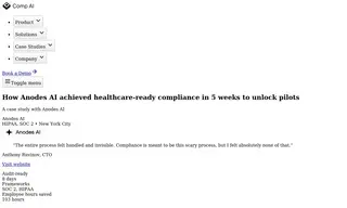 Preview of the Anodes AI Case Study