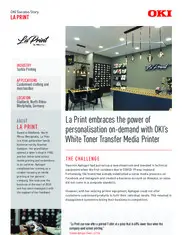 Preview of the La Print Case Study