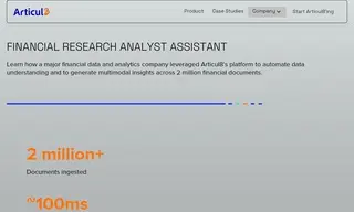 Preview of the Leading B2B Financial Data and Analytics Company Case Study