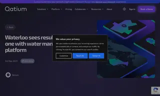 Preview of the Water Services at the City of Waterloo Case Study