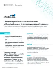 Preview of the Mortenson Construction Case Study