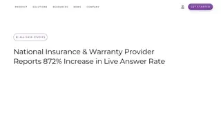 Preview of the National Insurance & Warranty Provider Case Study