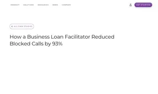Preview of the National Business Loan Facilitator Case Study