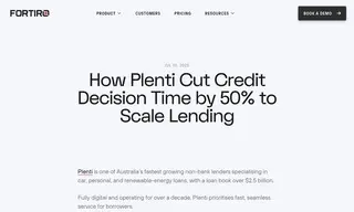 Preview of the Plenti Case Study