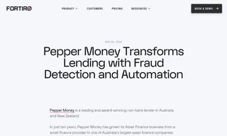 Preview of the Pepper Money Case Study