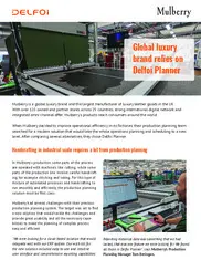 Preview of the Mulberry Case Study
