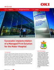 Preview of the Mater Misericordiae University Hospital Case Study