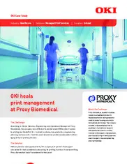 Preview of the Proxy Biomedical Case Study