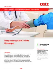 Preview of the Deegenbergklinik Bad Kissingen Case Study