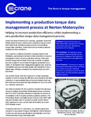 Preview of the Norton Motorcycles Case Study