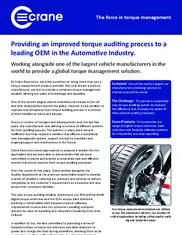 Preview of the World’s Largest Car Manufacturing Company Case Study