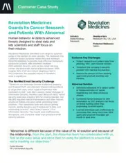 Preview of the Revolution Medicines Case Study