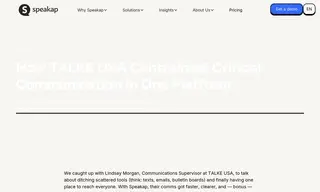 Preview of the TALKE Case Study