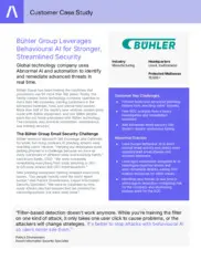 Preview of the Bühler Group Case Study